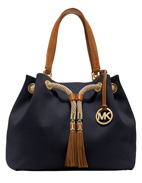 Amazon.com: Blue Michael Kors Handbag